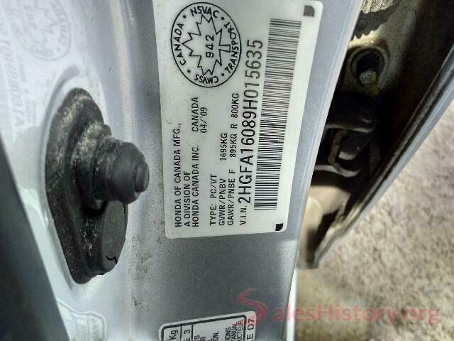 5XXGU4L39GG029943 2009 HONDA CIVIC