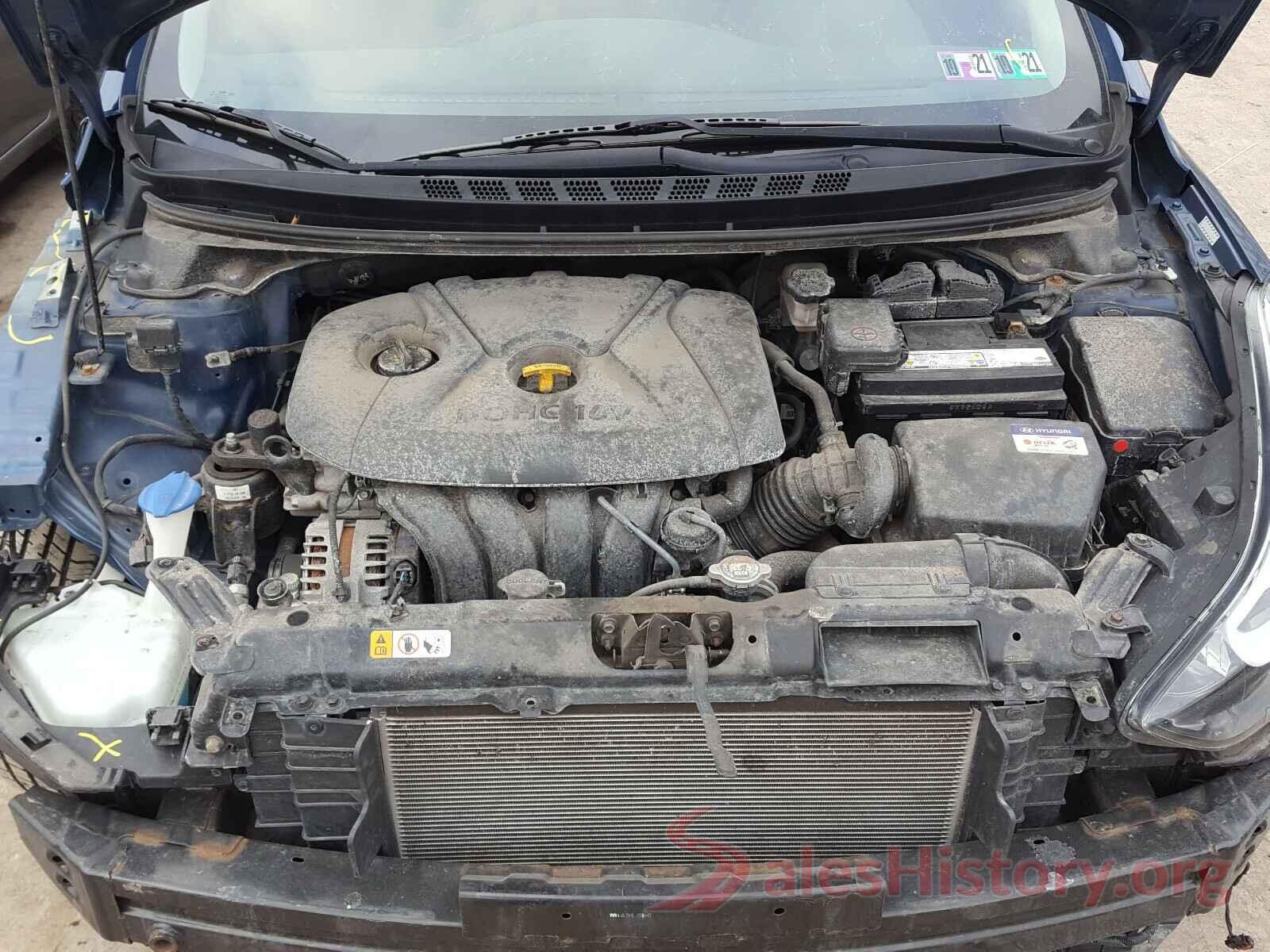 WVGBV7AXXHK020993 2016 HYUNDAI ELANTRA