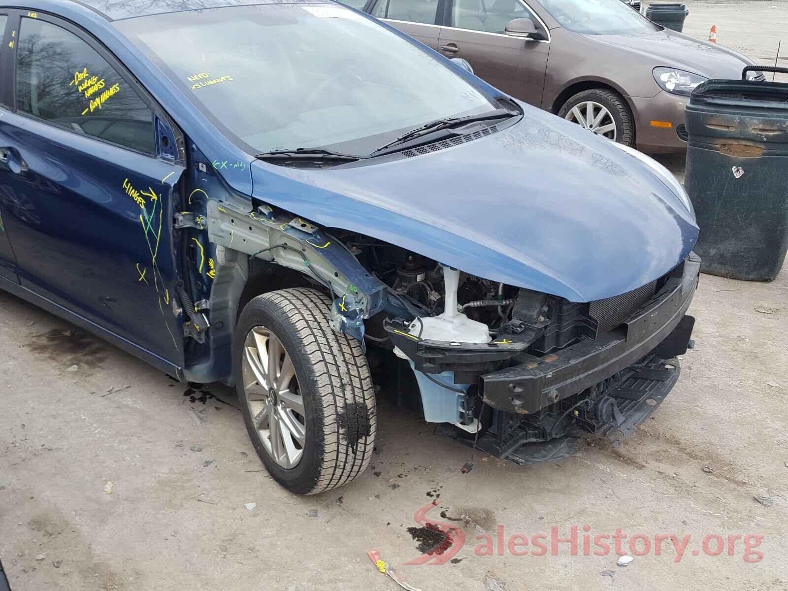 WVGBV7AXXHK020993 2016 HYUNDAI ELANTRA