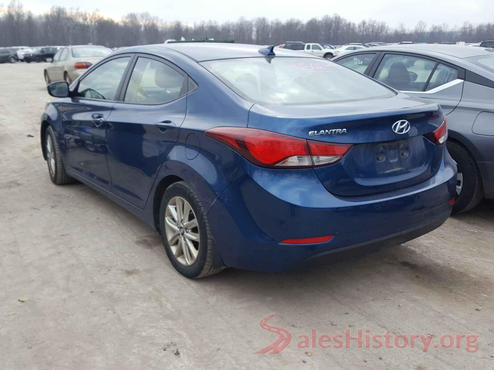 WVGBV7AXXHK020993 2016 HYUNDAI ELANTRA