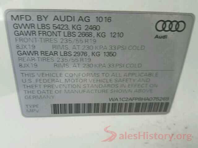 2T1BURHE0GC633860 2017 AUDI Q5