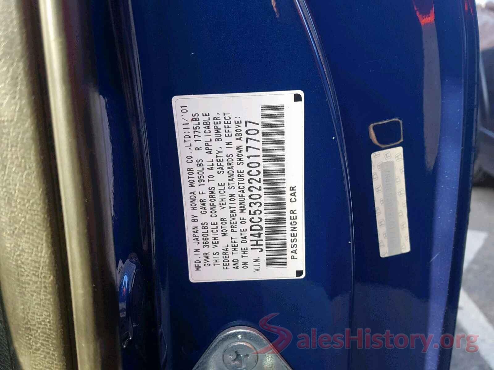 KNDCB3LC0J5204543 2002 ACURA RSX