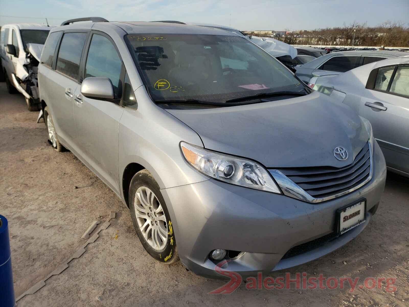 5TDYK3DC3GS702033 2016 TOYOTA SIENNA