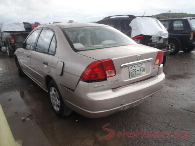 3N1CE2CP2KL363251 2001 HONDA CIVIC