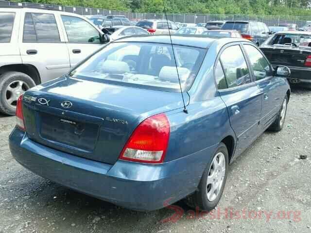 5XXGT4L35KG376181 2003 HYUNDAI ELANTRA