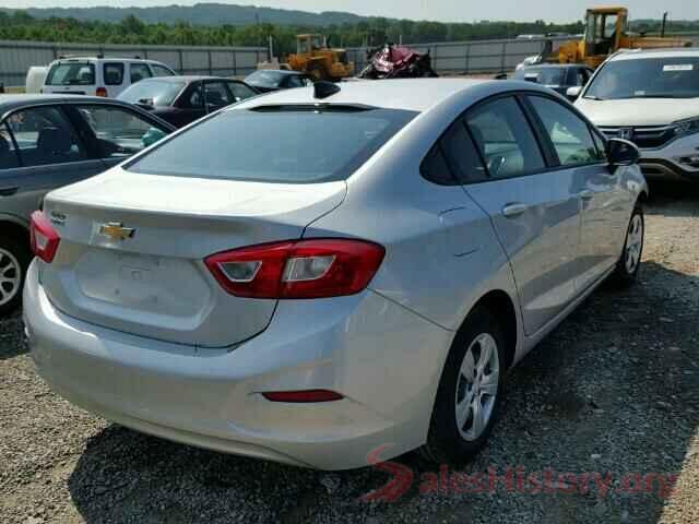 JTMEWRFV1KJ017690 2016 CHEVROLET CRUZE