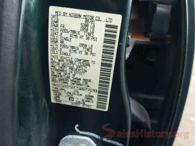 4T1A21FB5LU014188 2002 NISSAN XTERRA