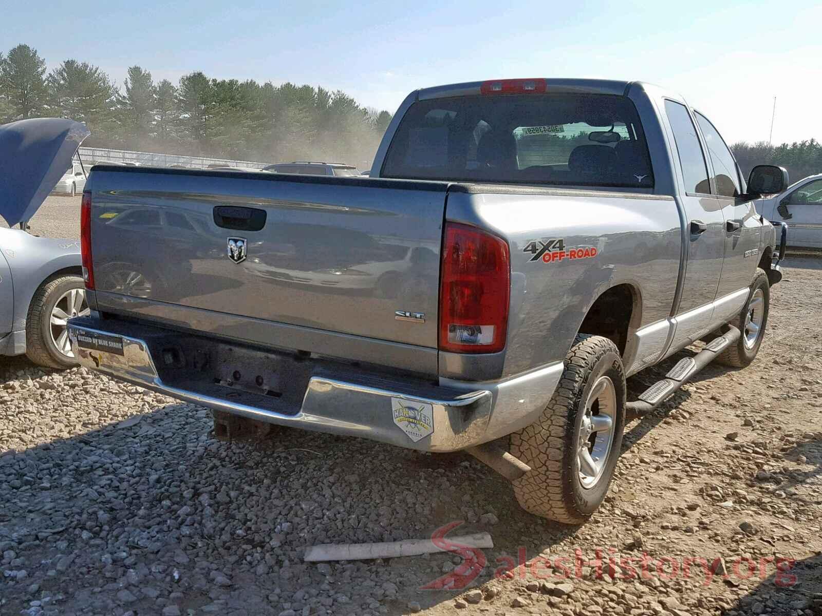 KNAGT4L36G5078182 2005 DODGE RAM 1500 S