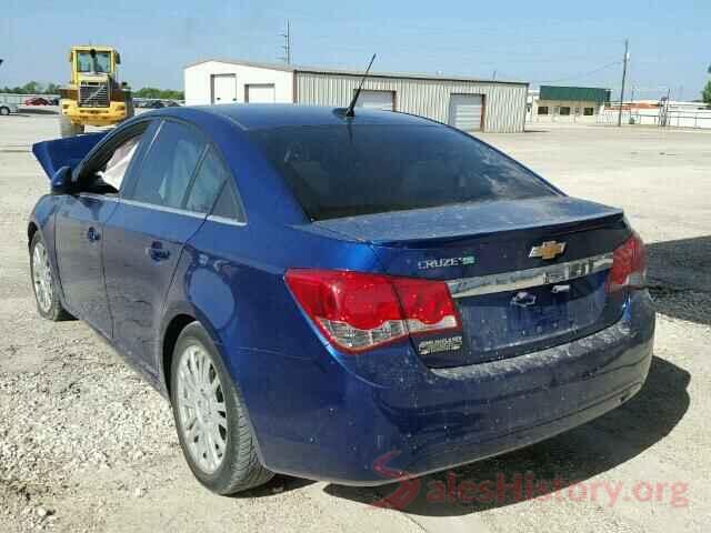 1HGCR2F72GA173821 2012 CHEVROLET CRUZE