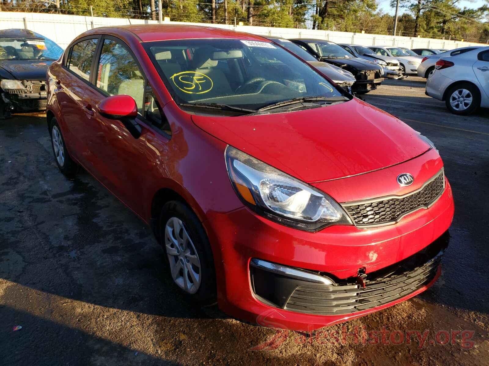 KNADM4A39H6074786 2017 KIA RIO