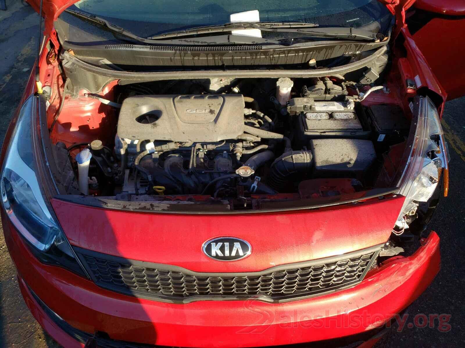 KNADM4A39H6074786 2017 KIA RIO