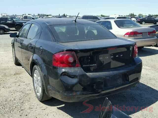 3N1CN7AP8GL822659 2012 DODGE AVENGER