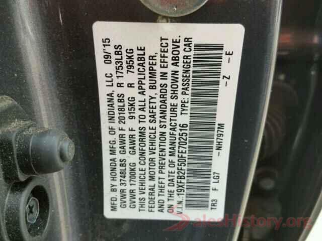 ZACCJBBT7GPD73392 2015 HONDA CIVIC