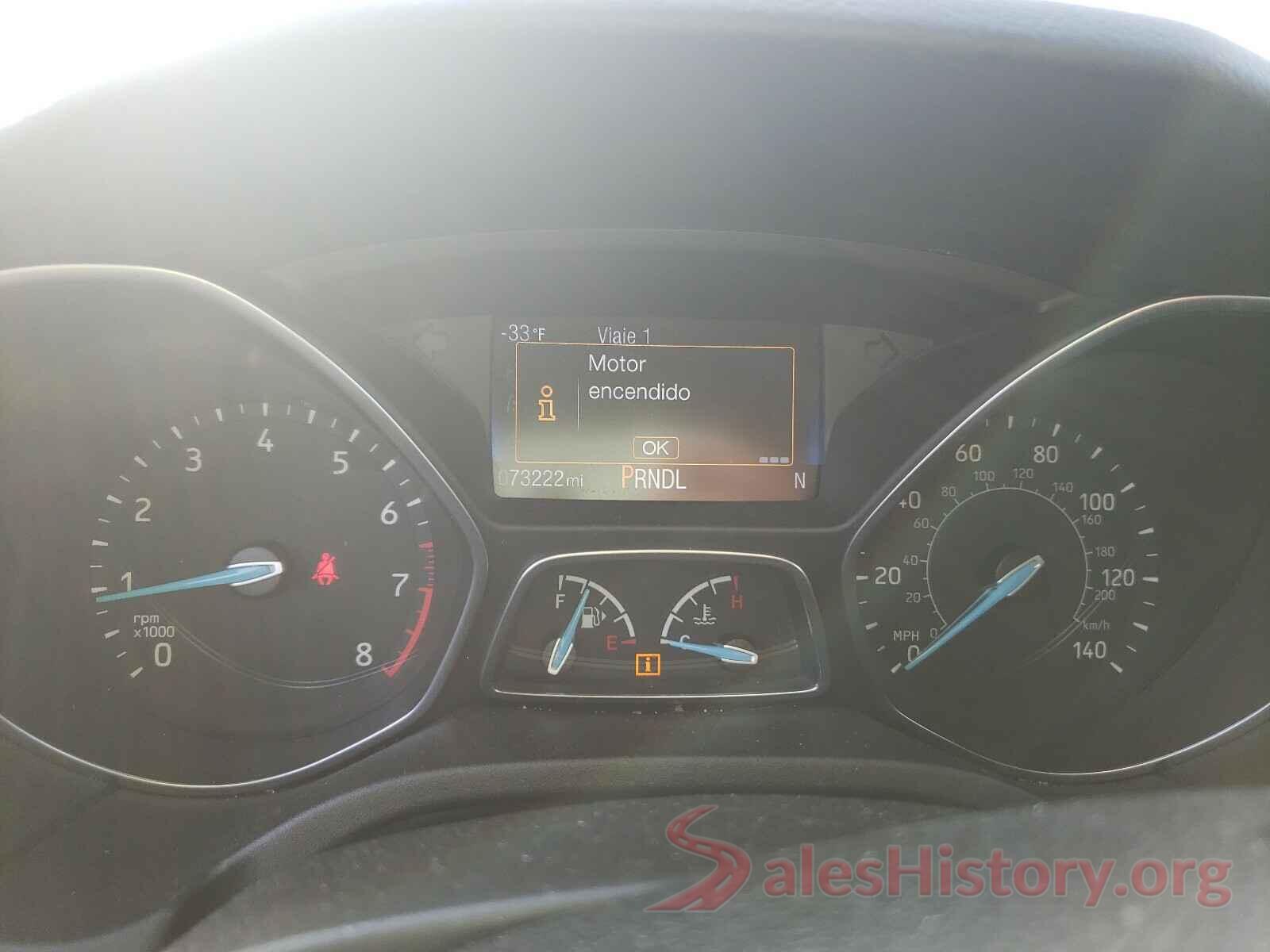 1FADP3F25GL259038 2016 FORD FOCUS