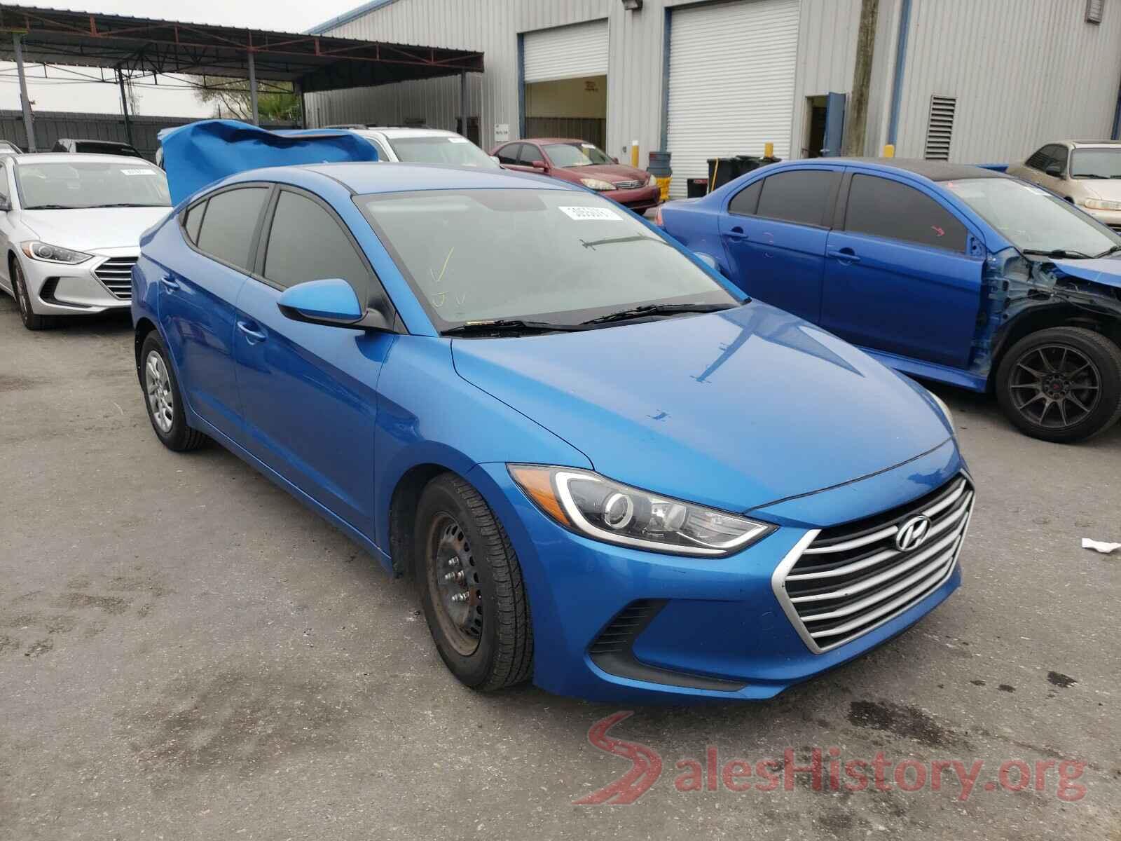 KMHD74LF3HU073223 2017 HYUNDAI ELANTRA