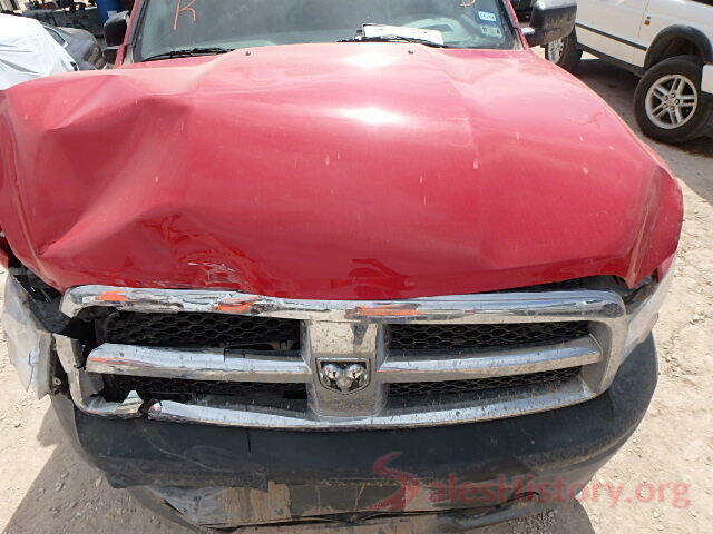 3VWG57AUXKM013572 2011 DODGE RAM 1500