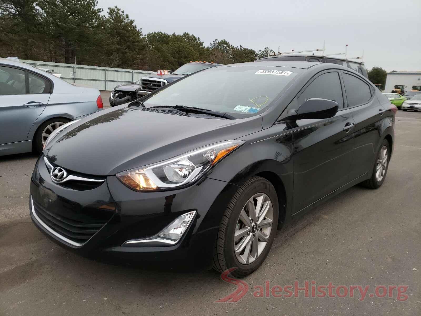 5NPDH4AE5FH642480 2016 HYUNDAI ELANTRA