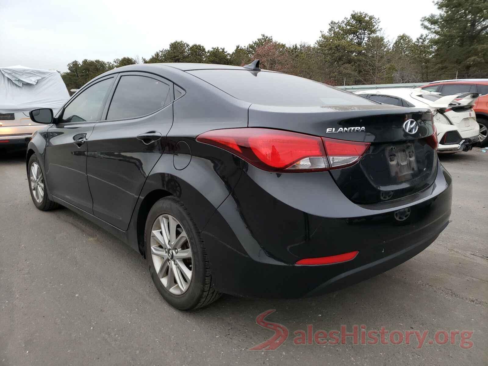 5NPDH4AE5FH642480 2016 HYUNDAI ELANTRA