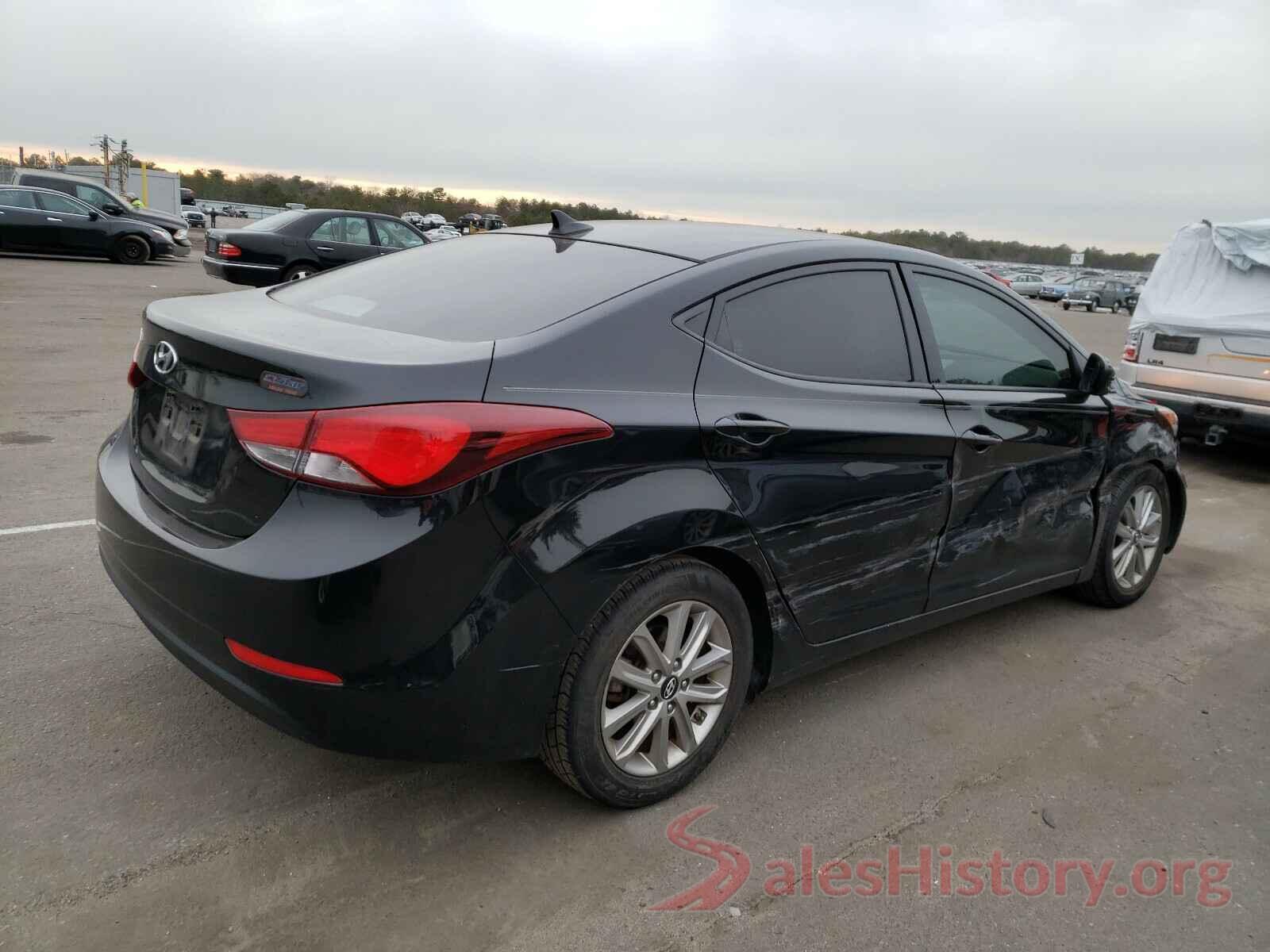 5NPDH4AE5FH642480 2016 HYUNDAI ELANTRA