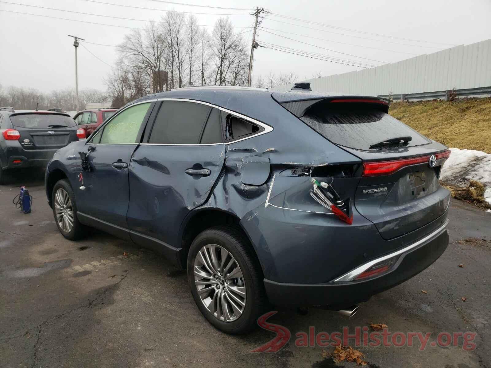 JTEAAAAH2MJ001481 2021 TOYOTA VENZA