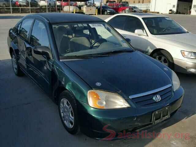 KNADN4A36G6663273 2001 HONDA CIVIC