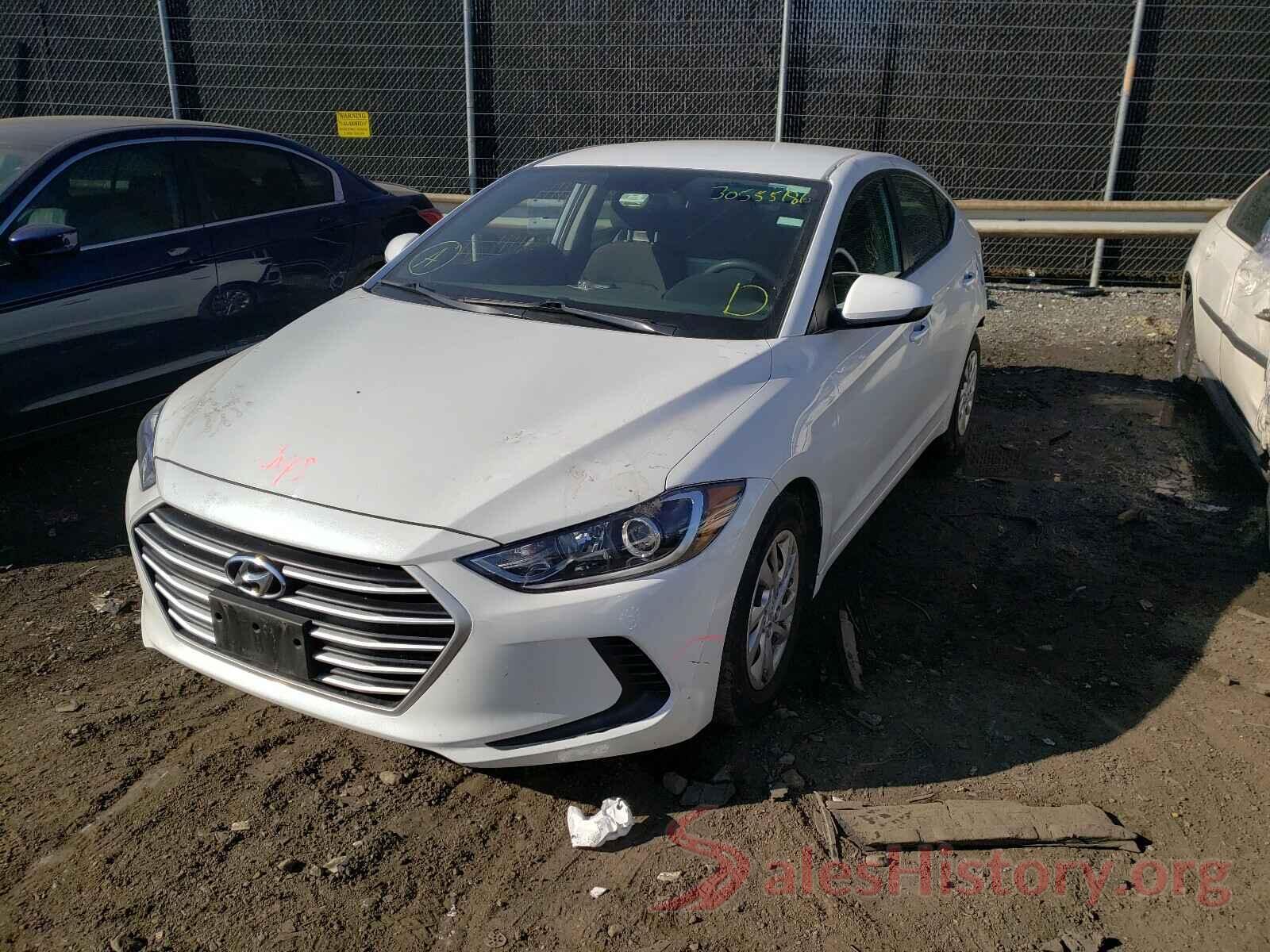 5NPD74LF1JH350522 2018 HYUNDAI ELANTRA