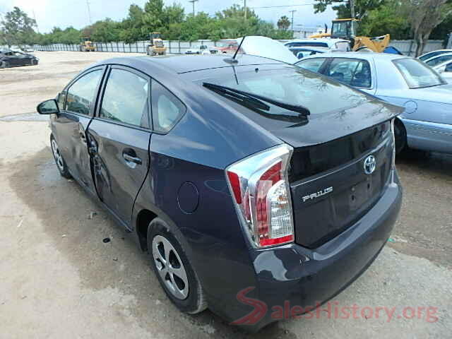 3VWC57BU4KM151797 2012 TOYOTA PRIUS