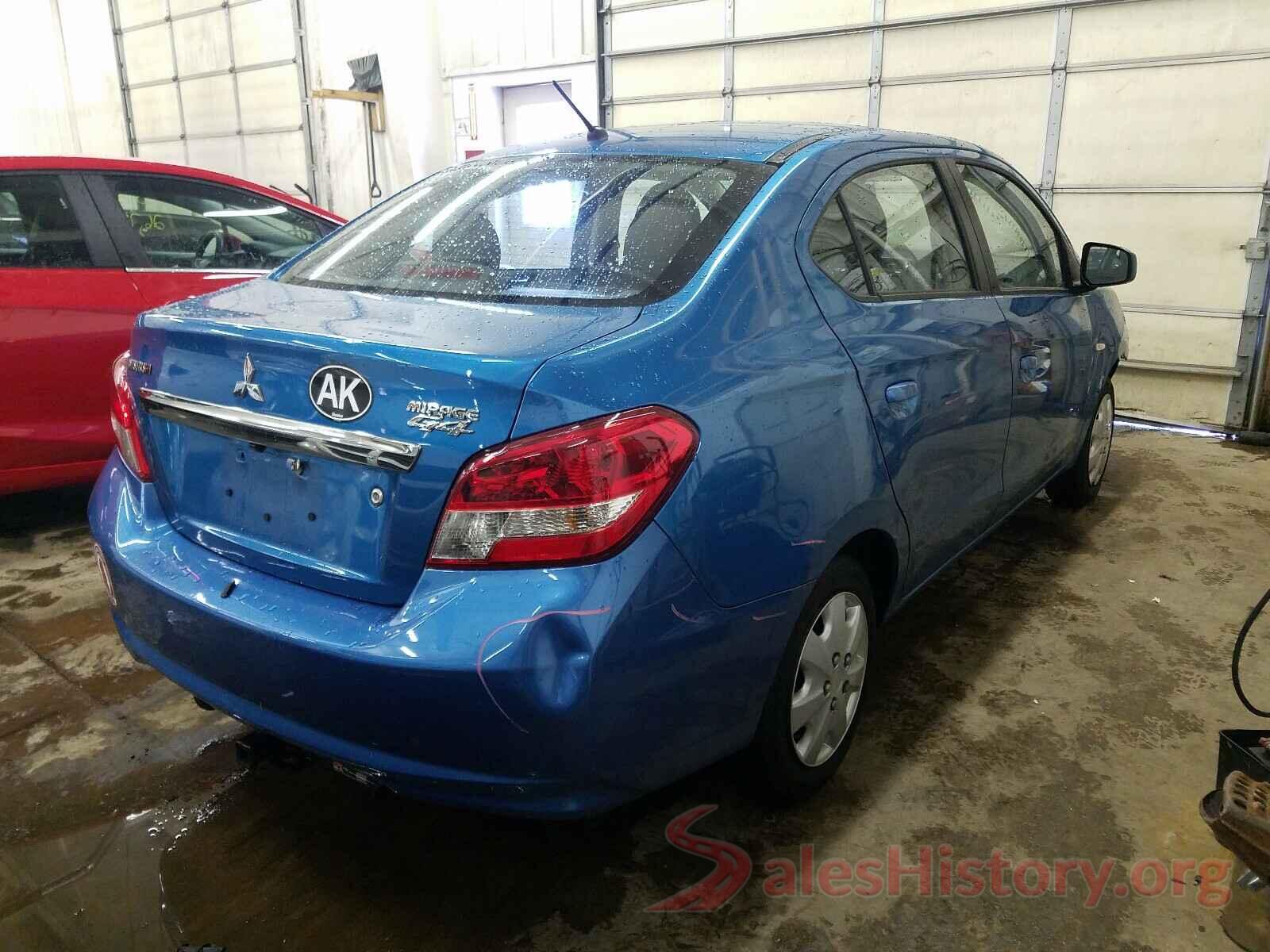 ML32F3FJ0HH003408 2017 MITSUBISHI MIRAGE