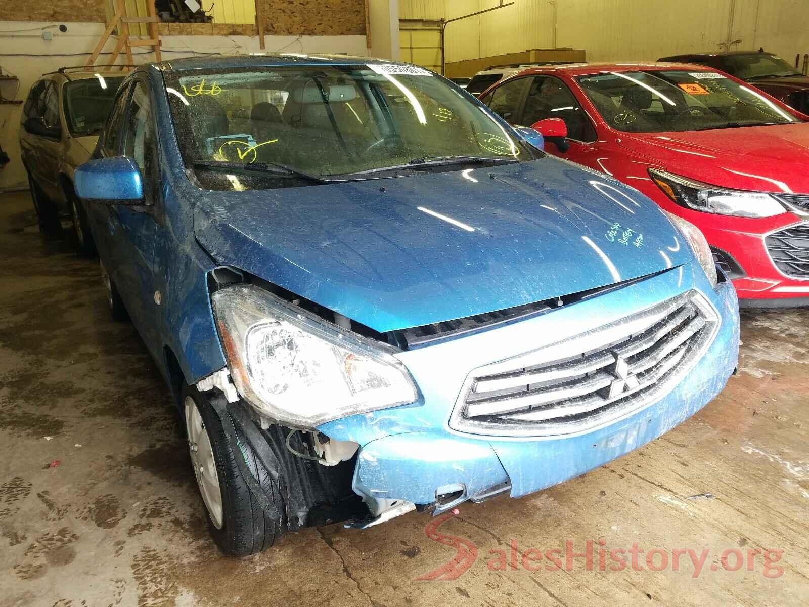 ML32F3FJ0HH003408 2017 MITSUBISHI MIRAGE