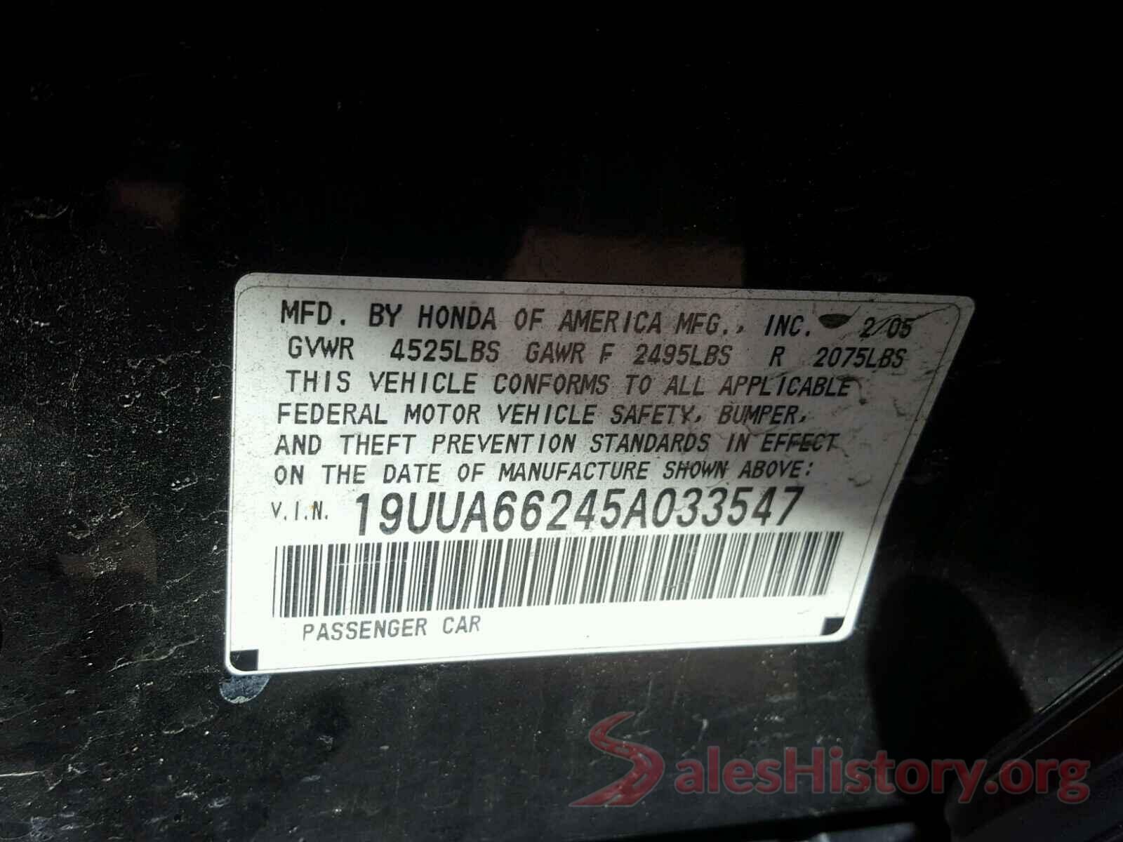 3GNAXJEV9JS638517 2005 ACURA TL