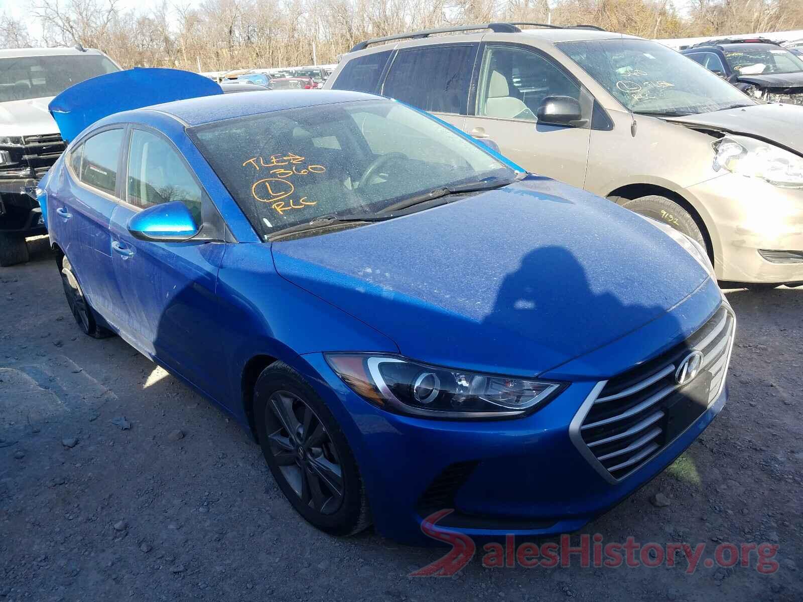 5NPD84LF4JH313297 2018 HYUNDAI ELANTRA