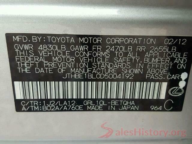 3N1AB7APXKY282632 2013 LEXUS GS350