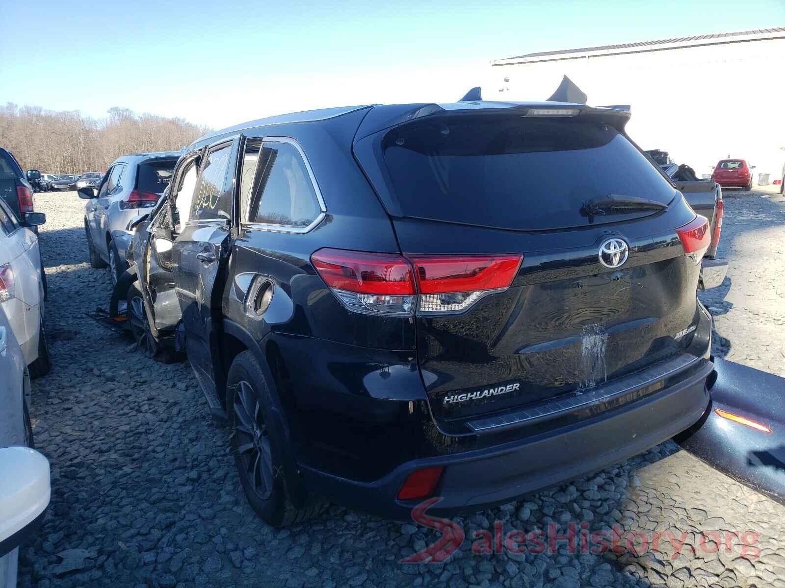 5TDJZRFH2JS552884 2018 TOYOTA HIGHLANDER