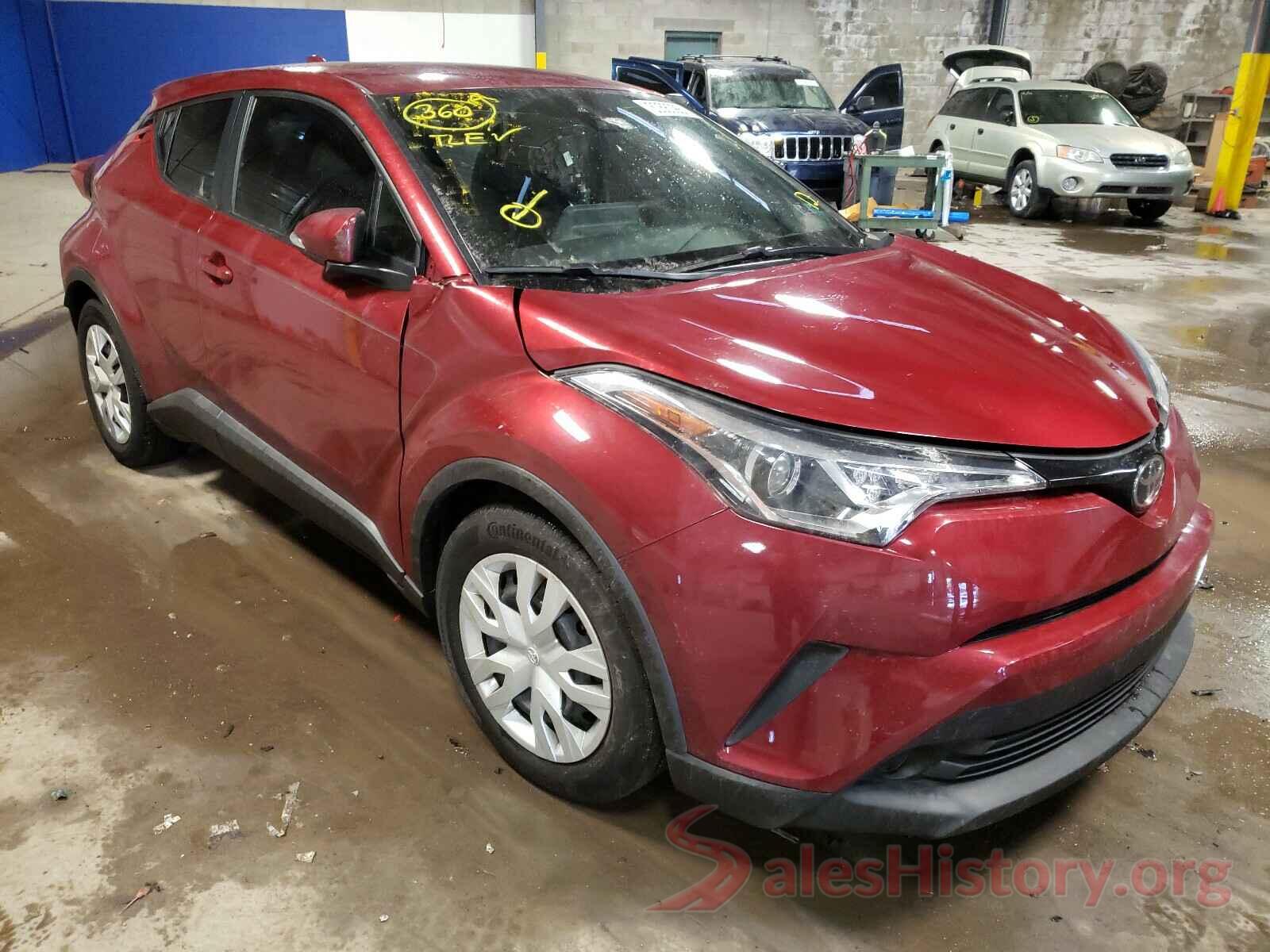 JTNKHMBX7K1020080 2019 TOYOTA C-HR