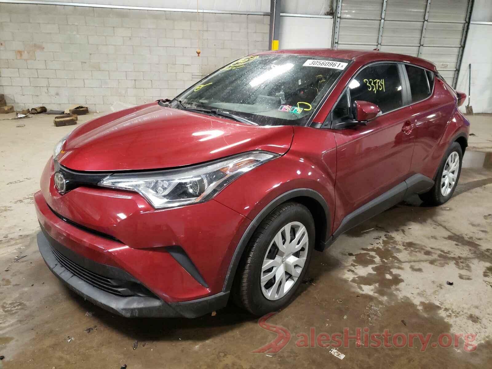 JTNKHMBX7K1020080 2019 TOYOTA C-HR