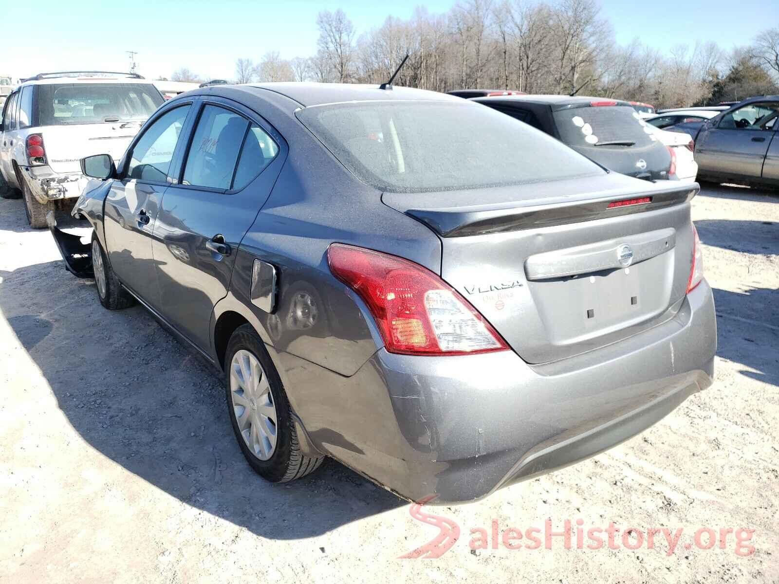 3N1CN7AP7KL805523 2019 NISSAN VERSA