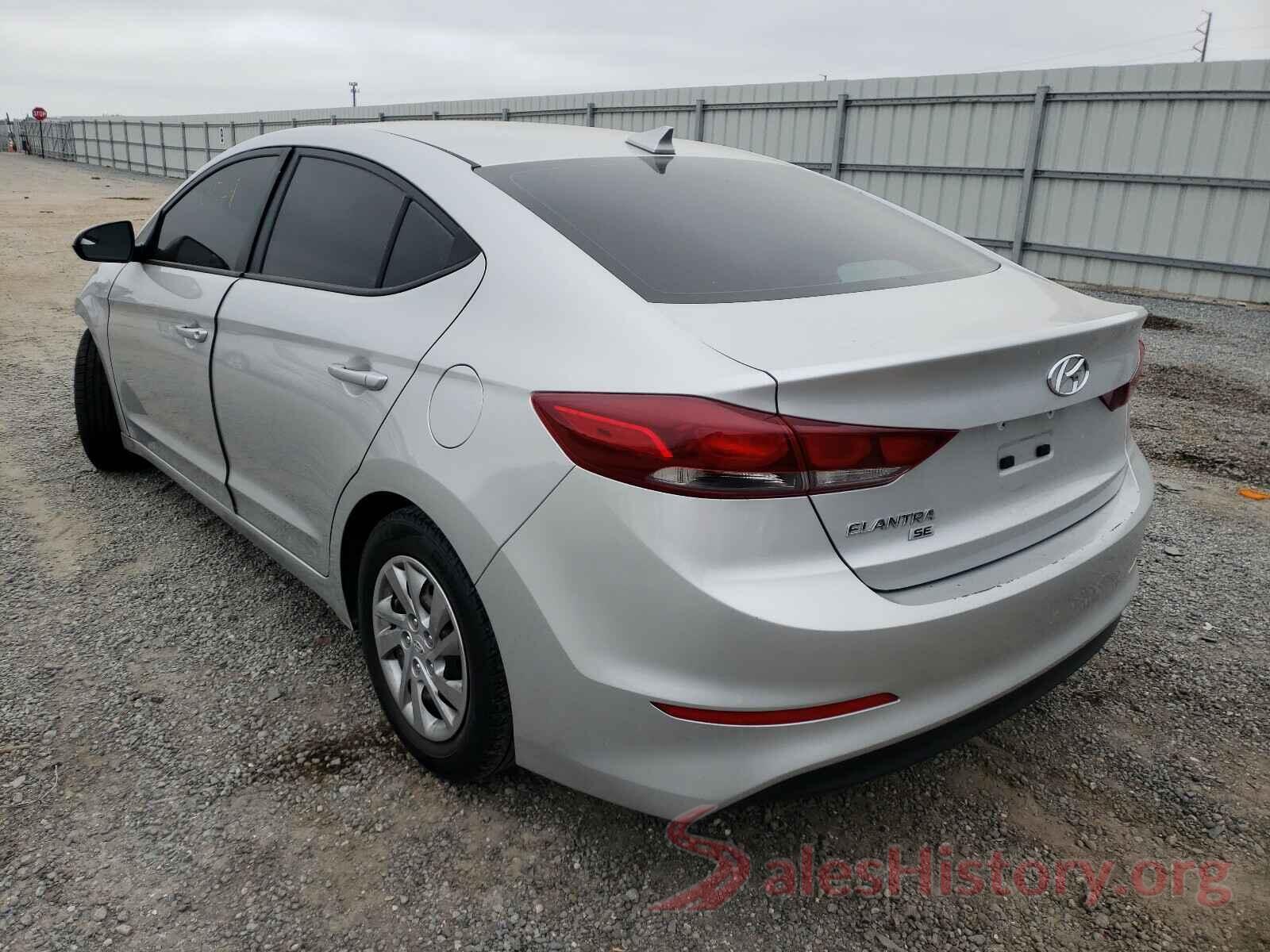 5NPD74LF2HH204415 2017 HYUNDAI ELANTRA