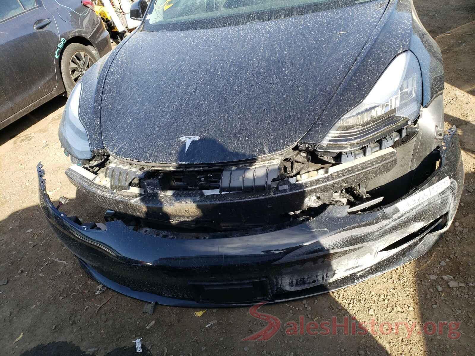 5YJ3E1EB5KF385199 2019 TESLA MODEL 3