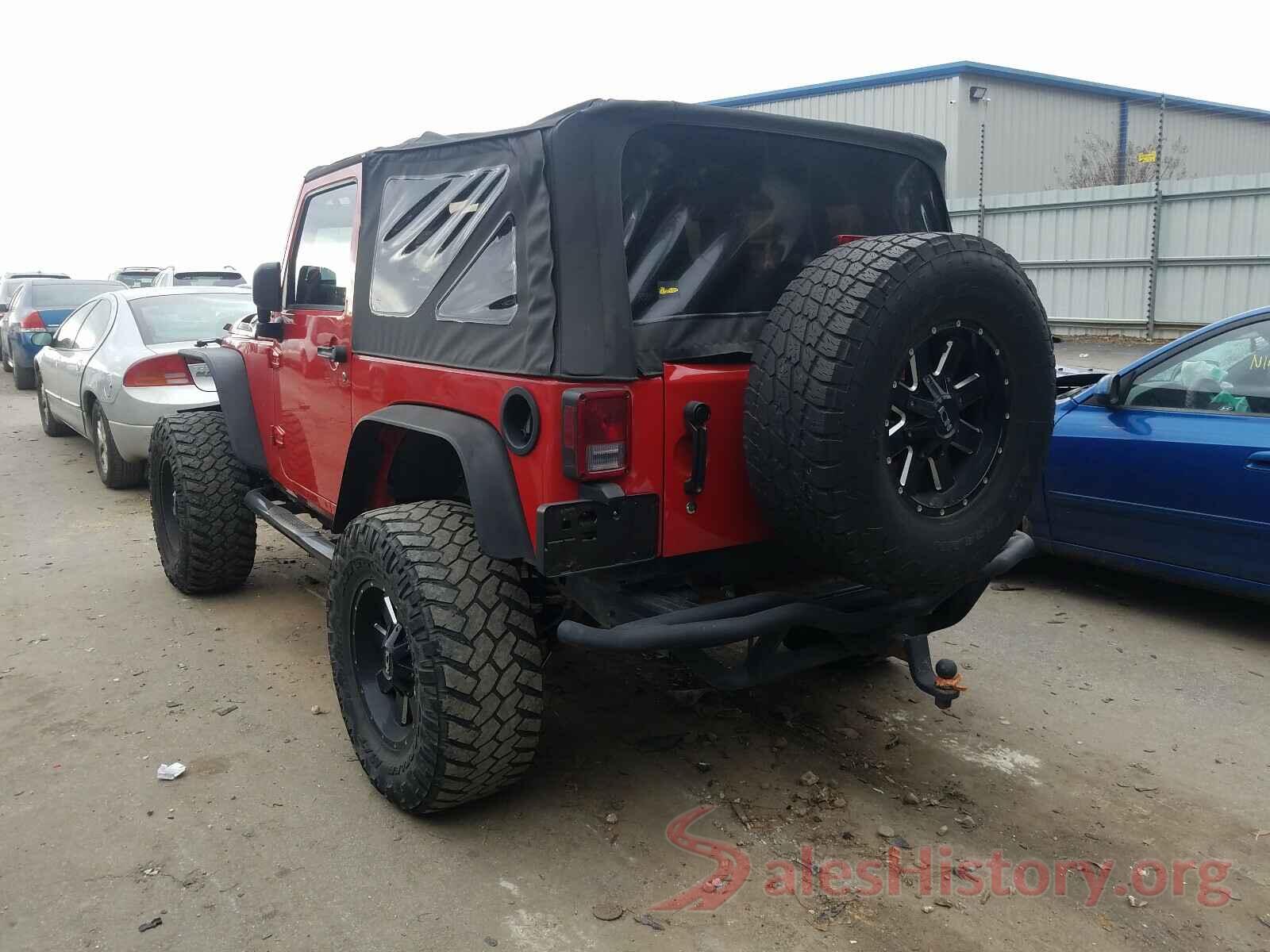 2T3BFREV7JW754929 2008 JEEP WRANGLER