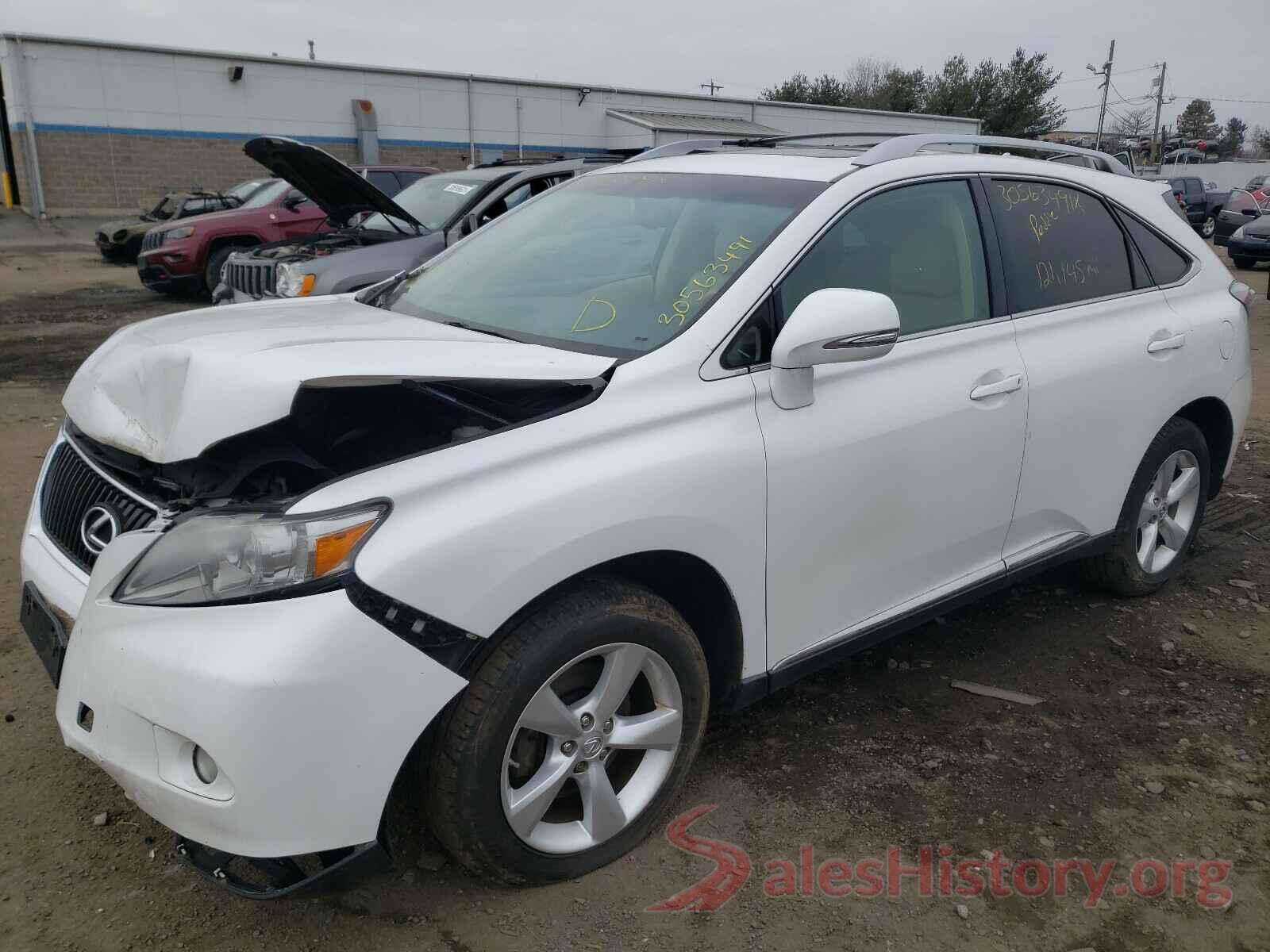 1N4AL3AP3JC146892 2010 LEXUS RX350