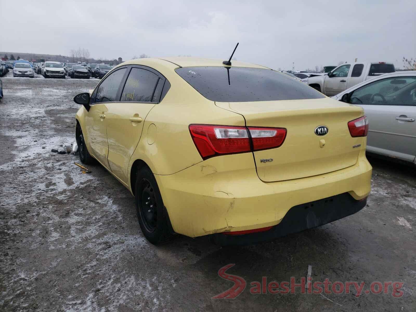 55SWF4JBXJU240190 2016 KIA RIO