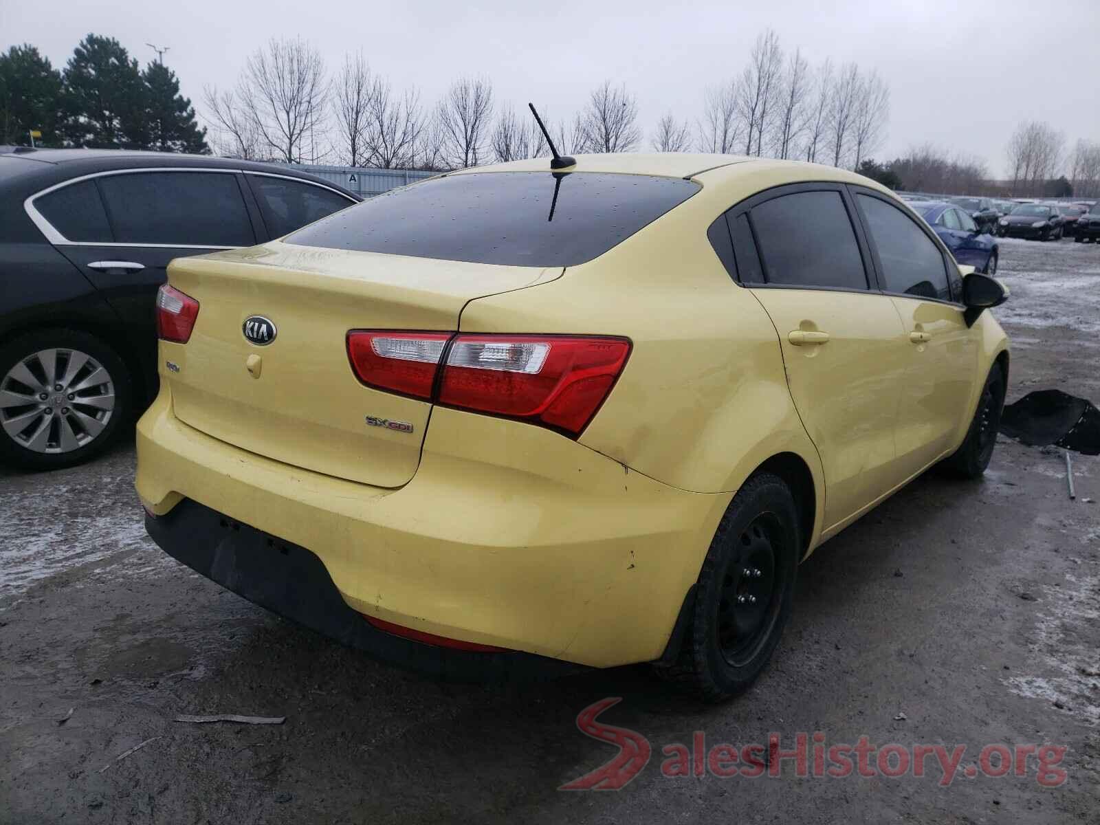 55SWF4JBXJU240190 2016 KIA RIO