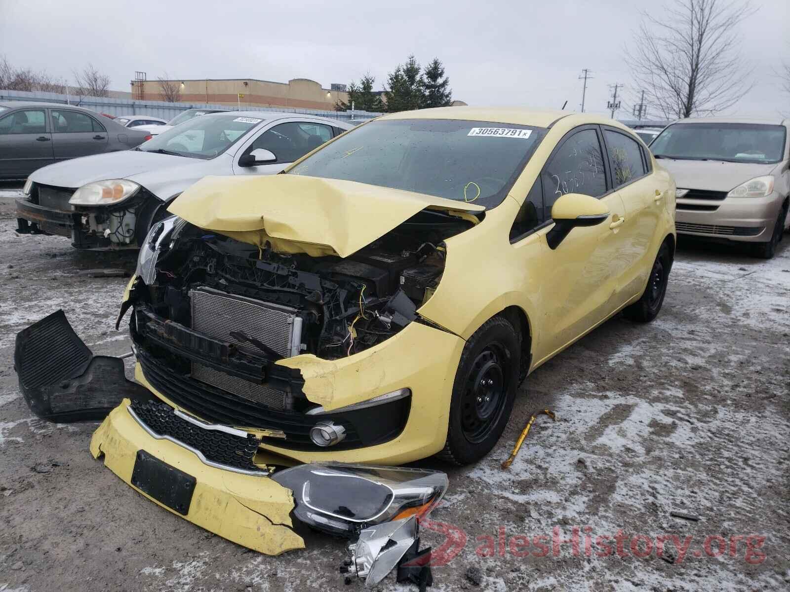 KNADN4A31G6534616 2016 KIA RIO