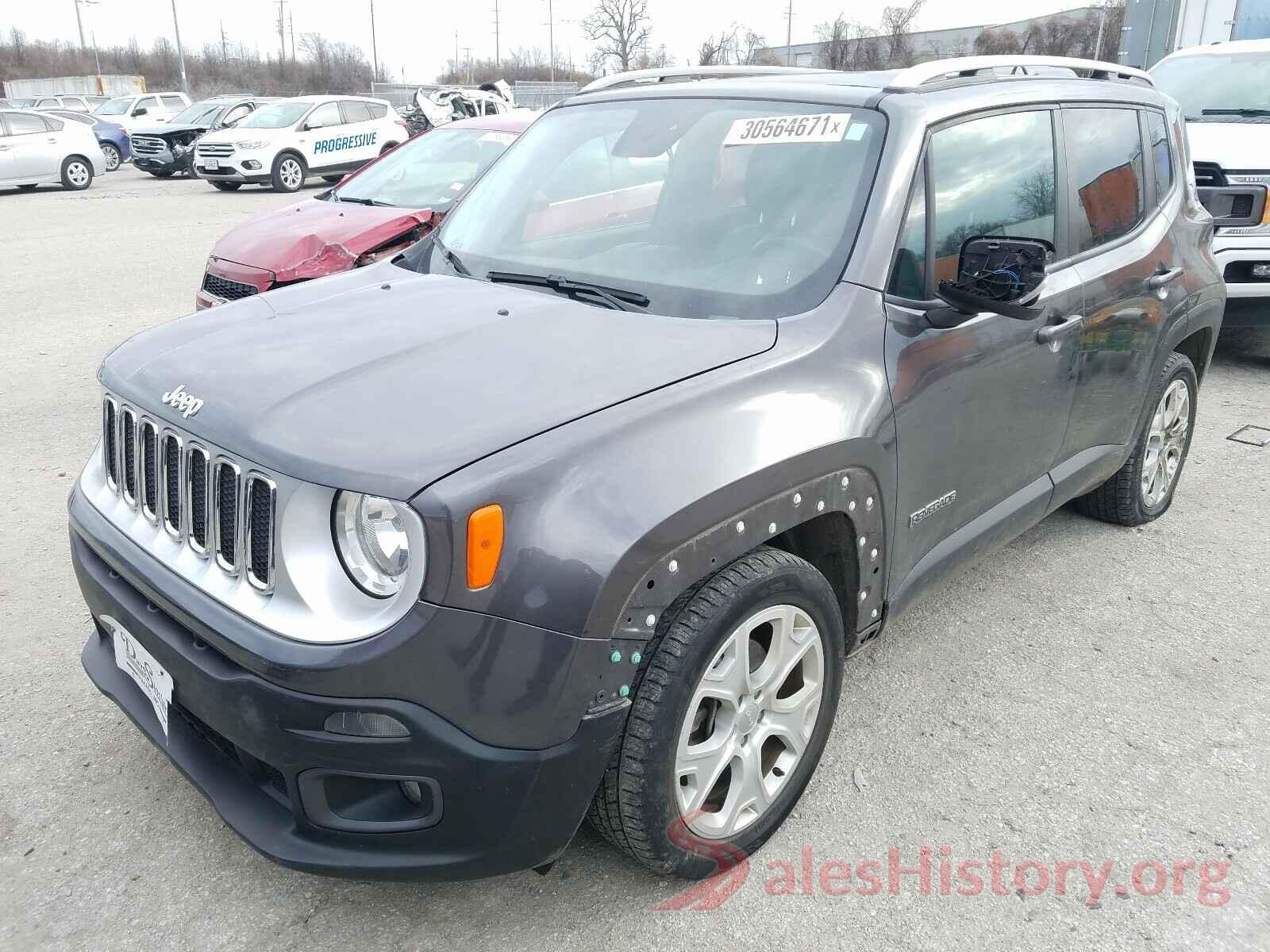 ZACCJADT4GPD70926 2016 JEEP RENEGADE