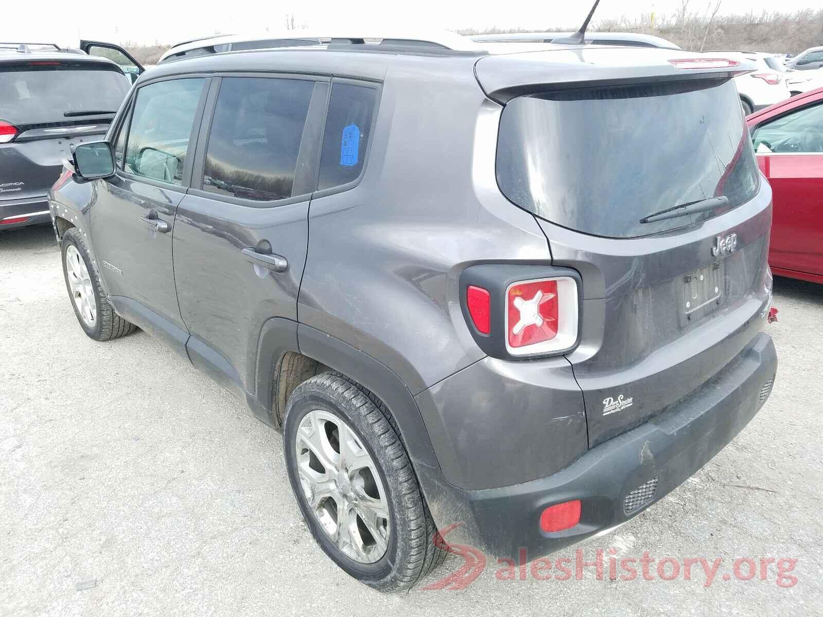 ZACCJADT4GPD70926 2016 JEEP RENEGADE