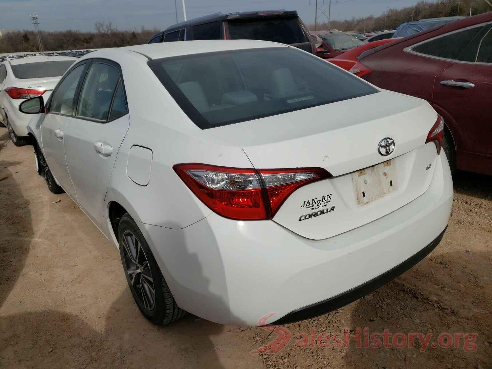 5YFBURHEXGP442446 2016 TOYOTA COROLLA