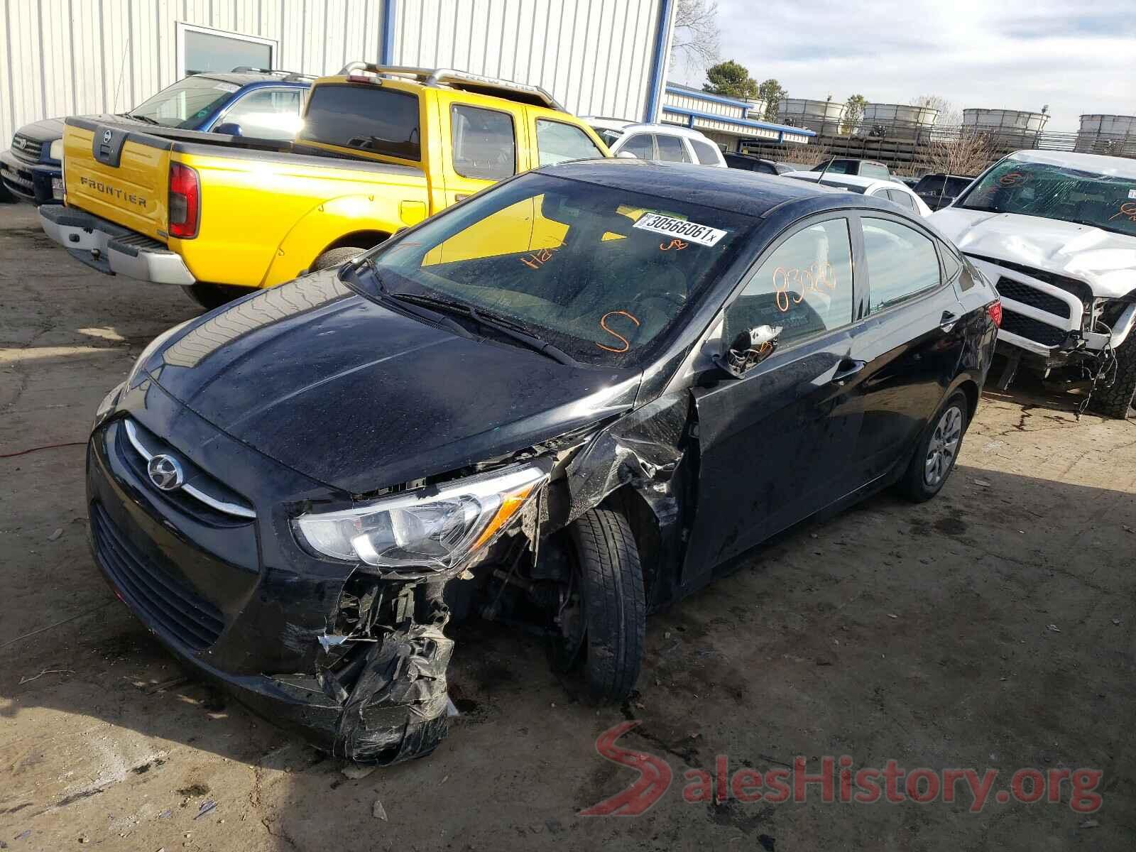 KMHCT4AE5HU380684 2017 HYUNDAI ACCENT