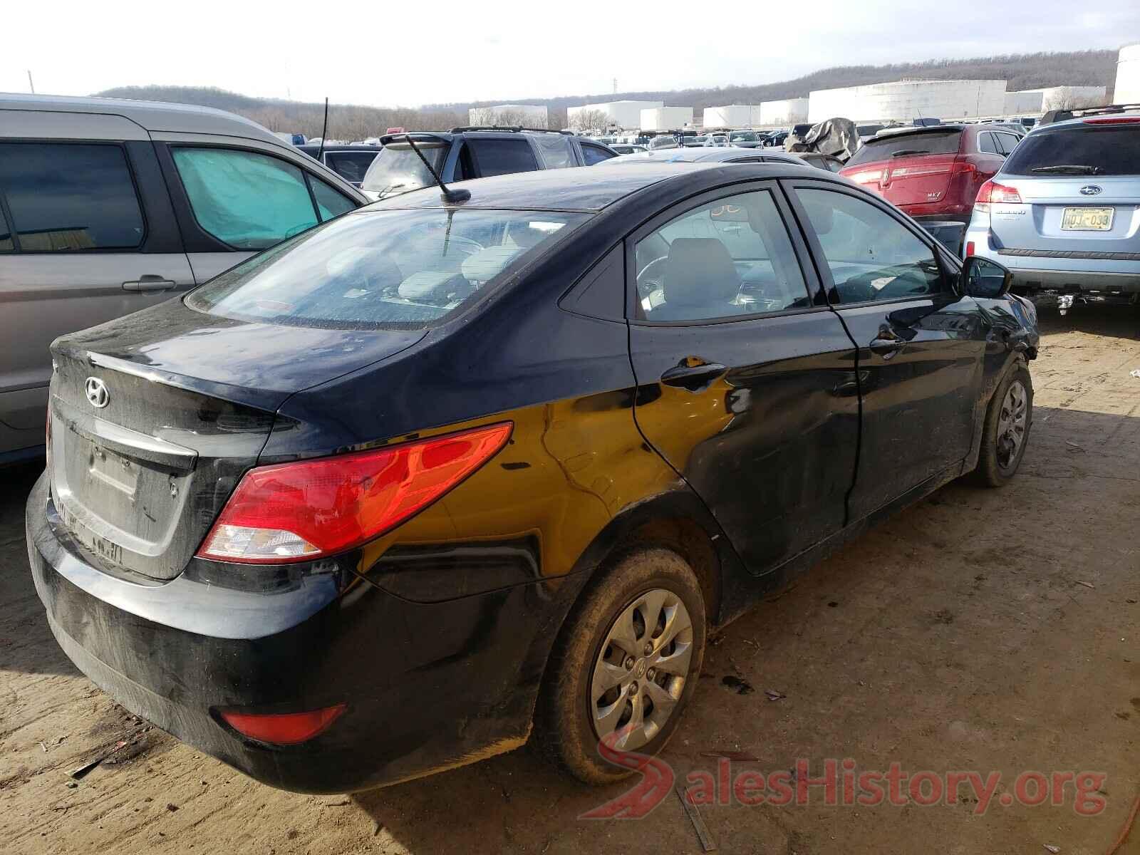 KMHCT4AE5HU380684 2017 HYUNDAI ACCENT