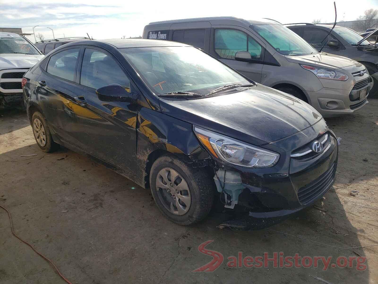 KMHCT4AE5HU380684 2017 HYUNDAI ACCENT