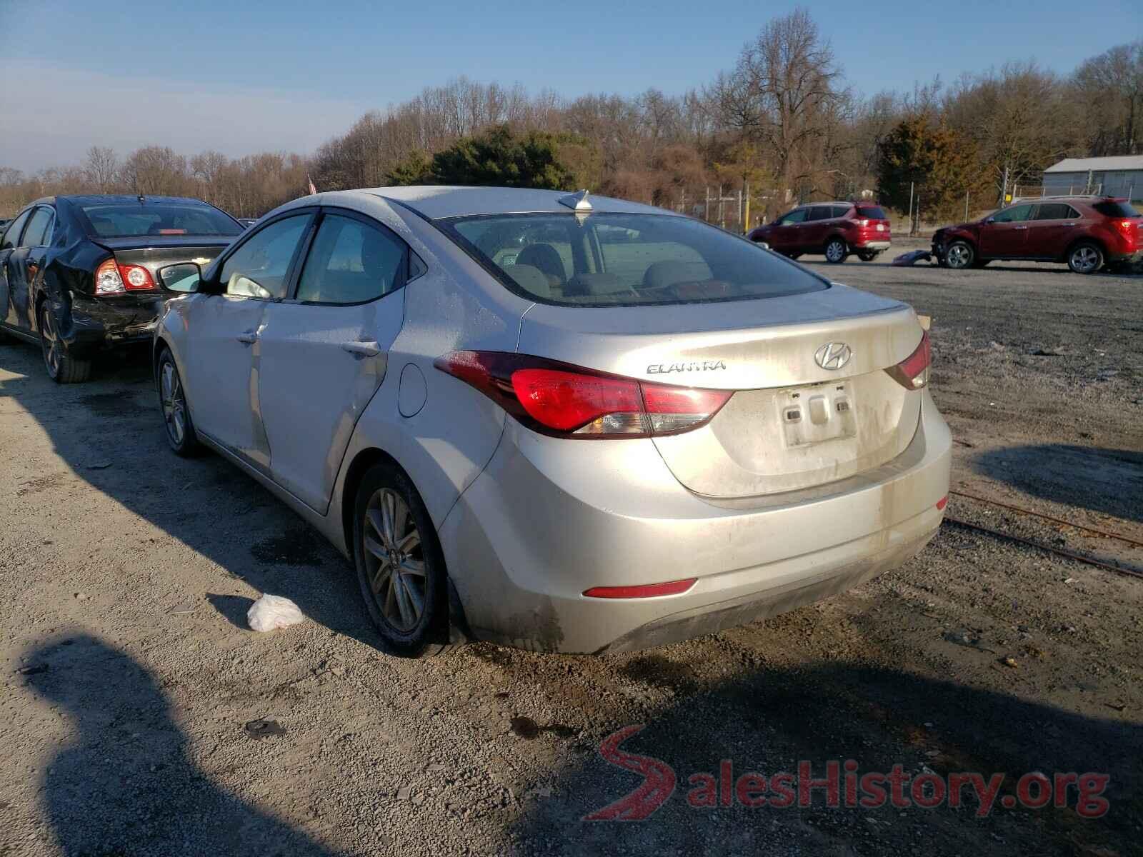 5NPDH4AE7GH712613 2016 HYUNDAI ELANTRA